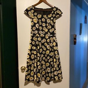 Vintage retro 50’s daisy dress